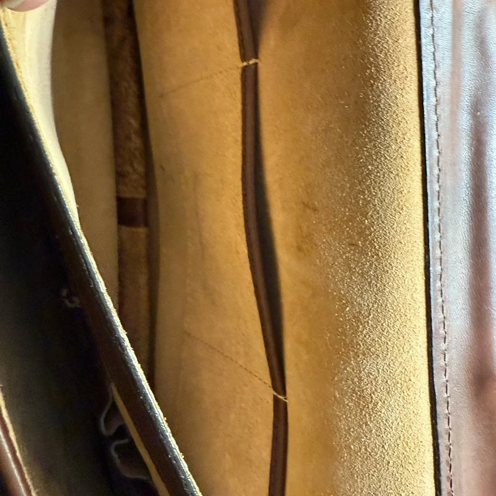 Italian Leather Briefcase – AD Firenze – Florence, Italy (2010)